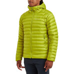 Montane // Men's // Anti-Freeze Hooded Down Jacket // Citrus Spring (S)