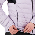 Mons Royale // Women's // Atmos Wool x Down Insulation Hooded Jacket // Light Thistle (XS)