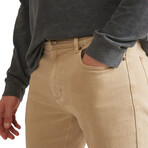 Marine Layer // Men's // 5 Pocket Twill Slim Fit Pant // Khaki (32x30)