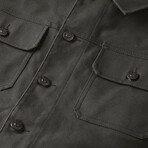 Duck Camp // Men's // Lightweight Brush Jacket // Raven (S)