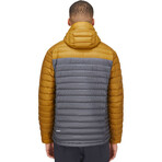 Rab // Men's // Microlight Alpine Down Jacket // Footprint/Graphene (S)