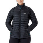 Rab // Women's // Microlight Down Jacket // Black (XS)