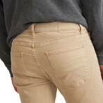 Marine Layer // Men's // 5 Pocket Twill Slim Fit Pant // Khaki (32x30)