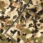 Duck Camp // Men's // Barnburner 1/4-Zip Top // Wetland (S)