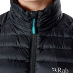 Rab // Women's // Microlight Down Jacket // Black (XS)