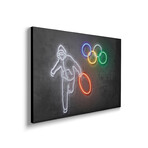 Stolen Olympics Ring by Octavian Mielu