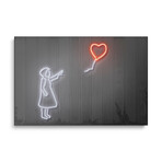 Girl With A Balloon by Octavian Mielu