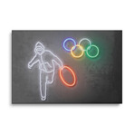 Stolen Olympics Ring by Octavian Mielu