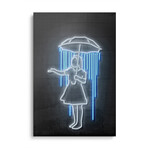 Nola Girl With Umbrella by Octavian Mielu