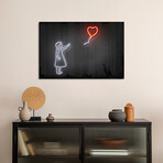 Girl With A Balloon by Octavian Mielu