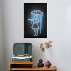 Nola Girl With Umbrella by Octavian Mielu