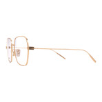 Givenchy // Mens // GV50025U/V 030 Pilot Optical Glasses // Gold + Clear Demo Lenses