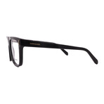 Salvatore Ferragamo // Men's // SF2997 001 Square Optical Glasses // Black + Clear Demo Lenses