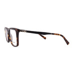 Salvatore Ferragamo // Men's // SF2969 242 Square Optical Glasses // Dark Tortoise + Clear Demo Lenses