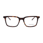 Salvatore Ferragamo // Men's // SF2969 242 Square Optical Glasses // Dark Tortoise + Clear Demo Lenses
