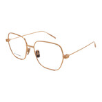 Givenchy // Mens // GV50025U/V 030 Pilot Optical Glasses // Gold + Clear Demo Lenses