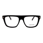 Salvatore Ferragamo // Men's // SF2997 001 Square Optical Glasses // Black + Clear Demo Lenses