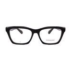 Salvatore Ferragamo // Men's // SF2986 001 Square Optical Glasses // Black + Clear Demo Lenses