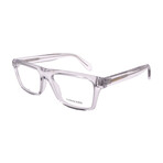 Salvatore Ferragamo // Men's // SF2988 050 Square Optical Glasses // Clear Translucent + Clear Demo Lenses