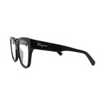 Salvatore Ferragamo // Men's // SF2952 001 Square Optical Glasses // Black + Clear Demo Lenses