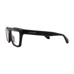 Salvatore Ferragamo // Men's // SF2986 001 Square Optical Glasses // Black + Clear Demo Lenses