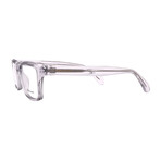 Salvatore Ferragamo // Men's // SF2988 050 Square Optical Glasses // Clear Translucent + Clear Demo Lenses