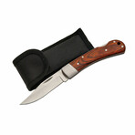 4" Single Bolster Lockback Folder