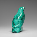 Genuine Polished Malachite Eagle Carving