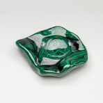 Genuine Polished Malachite Bowl // 1.4 lbs