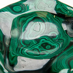 Genuine Polished Malachite Bowl // 1.4 lbs