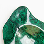 Genuine Polished Malachite Bowl // 3.6 lbs