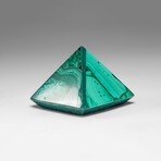 Genuine Malachite Pyramid // 85.3 g