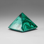 Genuine Malachite Pyramid // 85.3 g