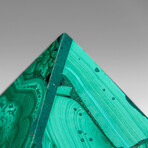 Genuine Malachite Pyramid // 85.3 g