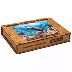 Shimmering Turtle Wooden Jigsaw Puzzle // 1000 Piece