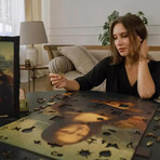 Mona Lisa Wooden Jigsaw Puzzle // 1000 Piece