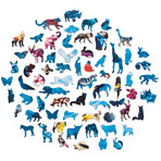 Shimmering Turtle Wooden Jigsaw Puzzle // 1000 Piece