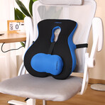 LUMBRAZE: Orthopedic Lumbar Seat Cushion