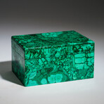 Genuine Malachite Jewelry Box // 1.7 lbs