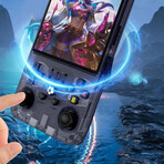 R36MAX: Retro Handheld +18K Games Console // 64GB // Gray