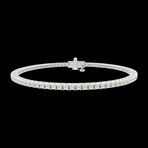 14k White Gold Lab Diamond 7" Tennis Bracelet // 2 ct. tw. (2 ct. tw.)