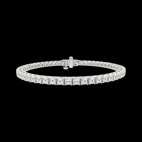 14k White Gold Lab Diamond 7" Tennis Bracelet (5 ct. tw.)