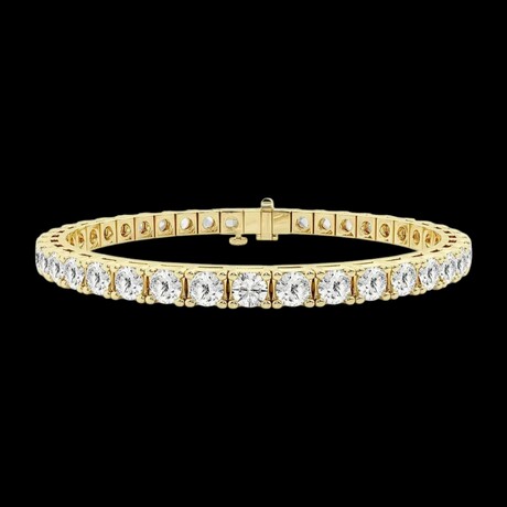 14k Yellow Gold Lab Diamond 7.5" Tennis Bracelet (2 ct. tw.)