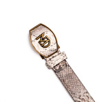 Arkansas Python Leather Belt // Natural (44)
