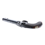 English Belt Clip Percussion Pistol // Mid-1800's