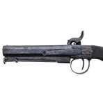 English Belt Clip Percussion Pistol // Mid-1800's