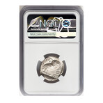 Athens Greece Silver Coin // Athena & Owl // 440-404 BC