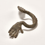 Large Roman Hydria Handle With Two Hands // 1st-3rd Century