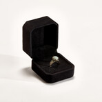 Lovely Medieval Ring With Glass Inlay // 11th-15th Century