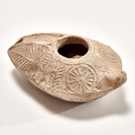 Arab-Byzantine Oil Lamp // 7th-8th century AD